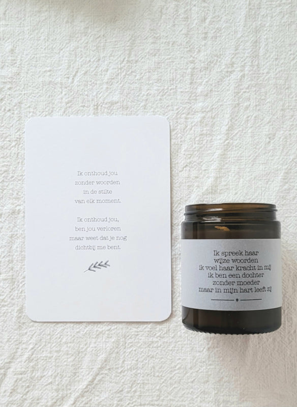 Candle poem &